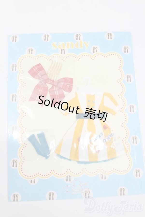 画像1: ネオブライス/OF:sandyストライプワンピースセット　イエロー（ジュニームーン製） S-25-06-22-689-TN-ZS (1)