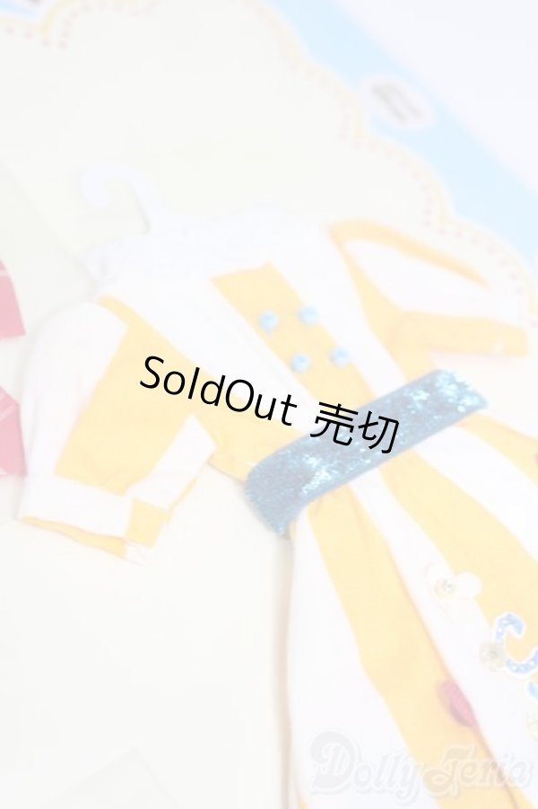 画像3: ネオブライス/OF:sandyストライプワンピースセット　イエロー（ジュニームーン製） S-25-06-22-689-TN-ZS (3)