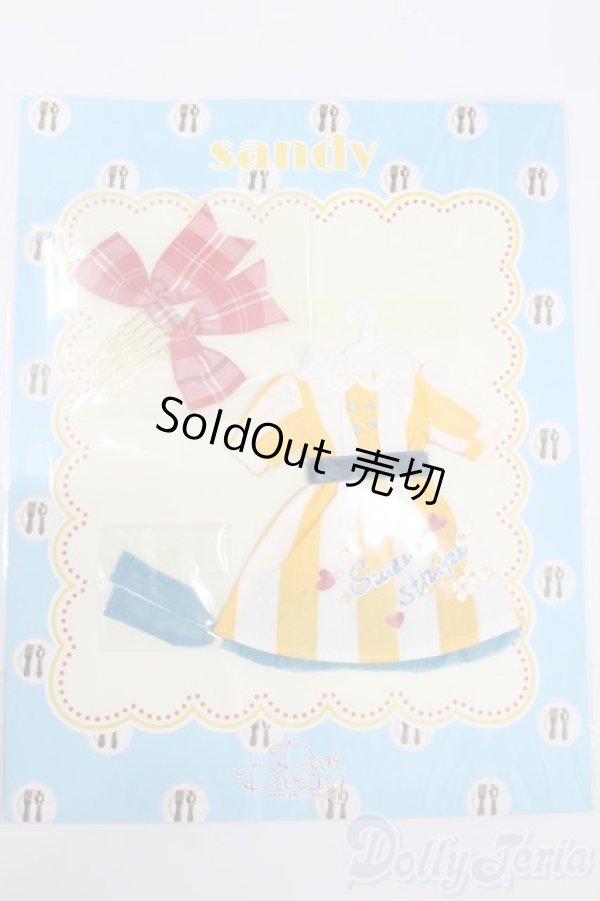 画像1: ネオブライス/OF:sandyストライプワンピースセット　イエロー（ジュニームーン製） S-25-06-22-692-TN-ZS (1)