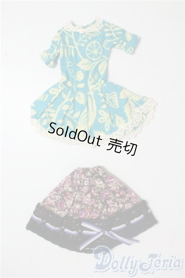 画像1: ジェニーちゃんサイズ /OF:ディーラー製ドレス2点 A-25-08-27-1040-KD-ZU (1)