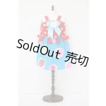 画像: 22〜24ｃｍドール/OF：ディーラー製柄ワンピース S-24-07-17-081-YB-ZS