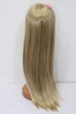 画像3: 9-10inch/ウィッグ(ロングストレート/ブロンド) S-25-03-23-381-GN-ZS (3)