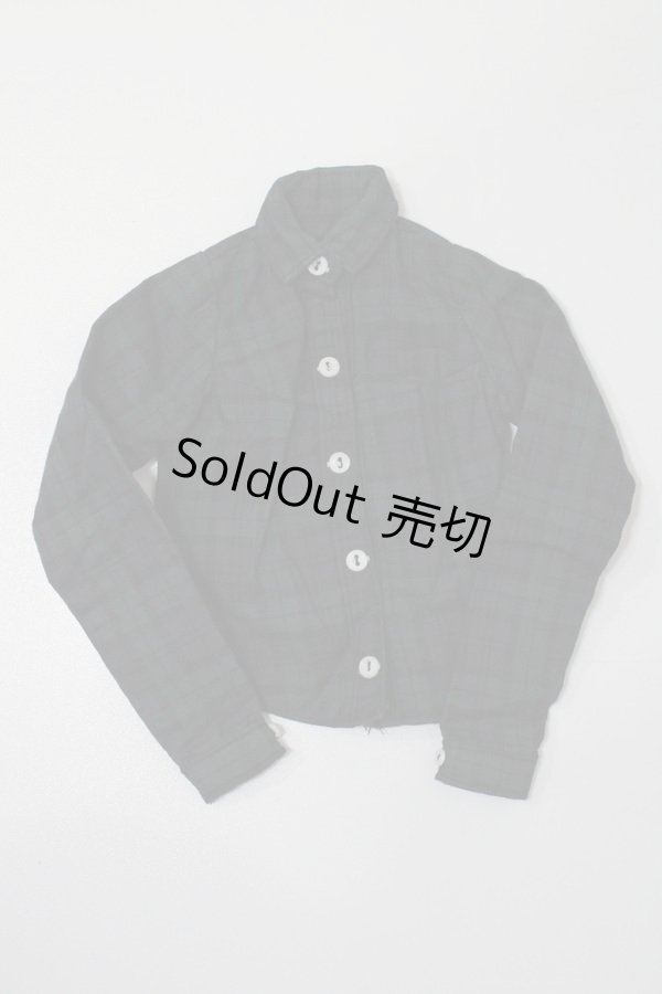 画像5: azone/OF:AZO2チェックシャツ (グリーンチェック) S-25-11-02-344-GN-ZS (5)