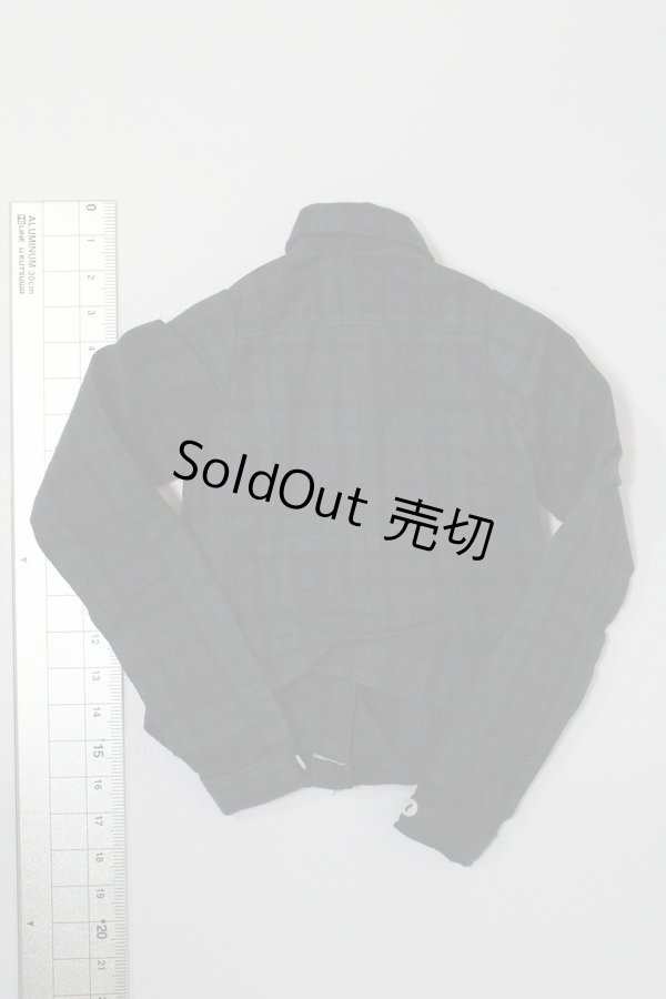 画像6: azone/OF:AZO2チェックシャツ (グリーンチェック) S-25-11-02-344-GN-ZS (6)