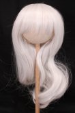 画像1: ウィッグ/9inch:エアリーストレート・シルキーホワイト(Ronshuka/ロンシュカ様) S-25-03-30-395-GN-ZS (1)