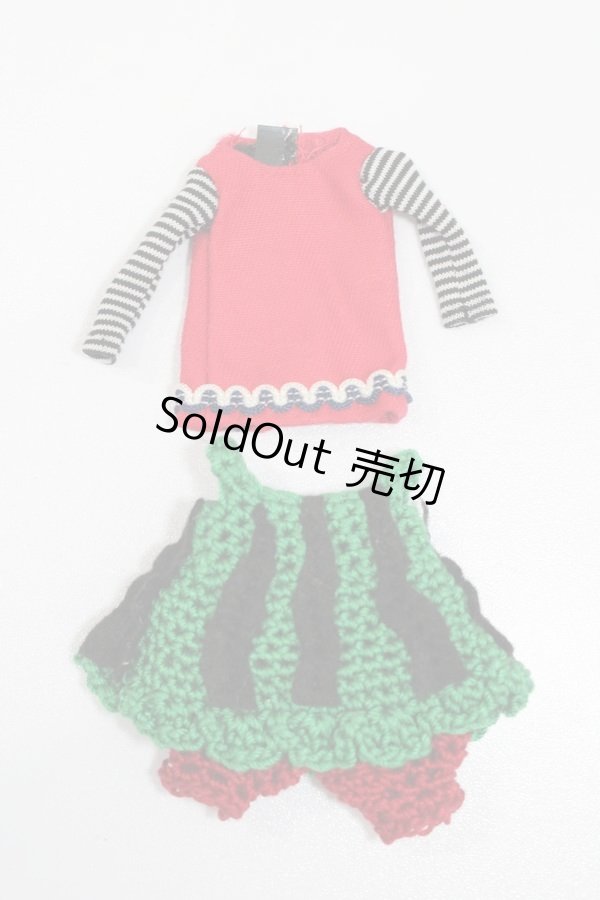 画像1: おでこちゃんとニッキ/OF:衣装セット S-25-06-08-329-GN-ZS (1)