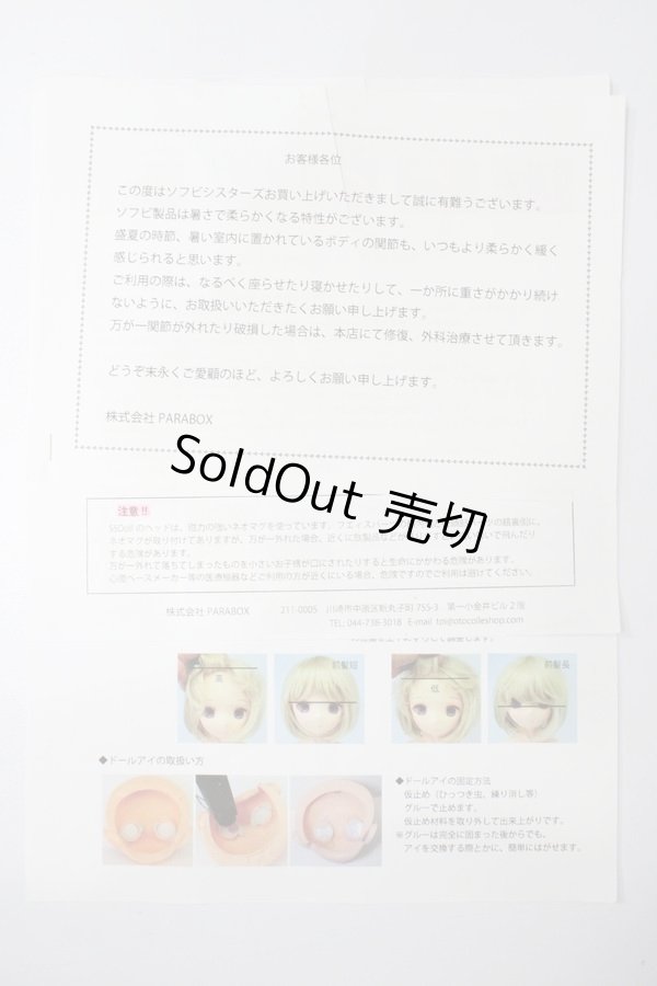 画像9: PARABOX/杏子(メイクB):SSドールカスタムベーシックセット  S-25-02-02-391-GN-ZS (9)