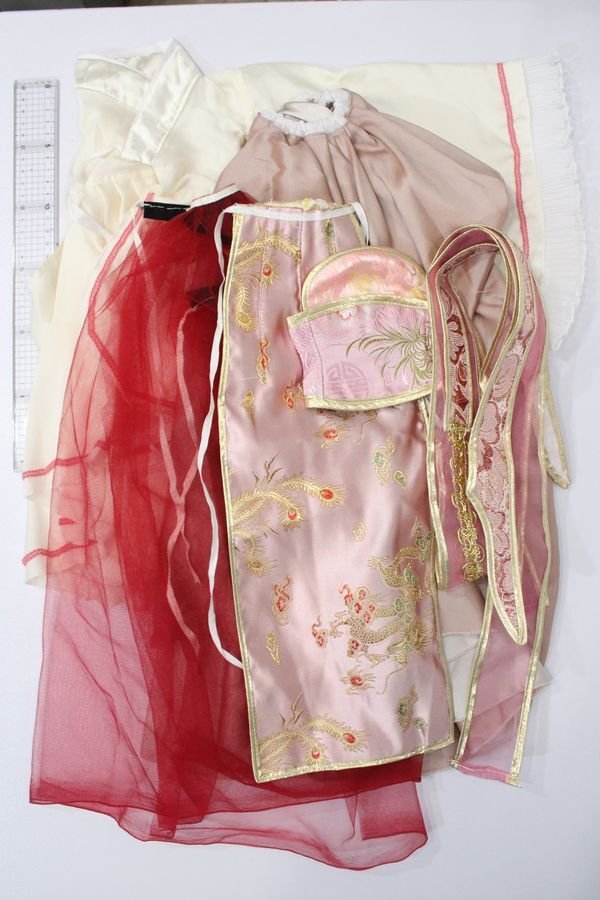 画像5: 60cmドール/OF:中華ドレス S-25-11-02-433-GN-ZS (5)