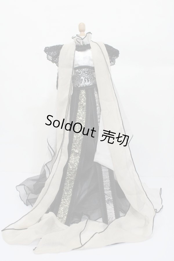 画像1: 60cmドール/OF:中華ドレス S-25-11-02-434-GN-ZS (1)