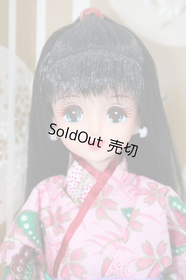 画像1: TOTOCO/マリーン:ピンク着物 S-25-12-21-463-GN-ZS (1)