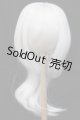 画像: ウィッグ/8-9inch(ハーフアップウェーブ/シルキーホワイト):Ronshuka Couture/ロンシュカ クチュール様製 S-26-05-10-496-GN-ZS
