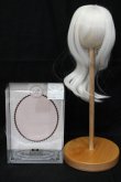 画像4: ウィッグ/8-9inch(ハーフアップウェーブ/シルキーホワイト):Ronshuka Couture/ロンシュカ クチュール様製 S-25-03-30-323-GN-ZS (4)
