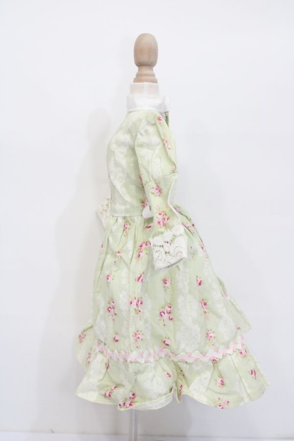 画像2: MDD/OF:花柄ワンピース S-25-03-16-305-GN-ZS (2)
