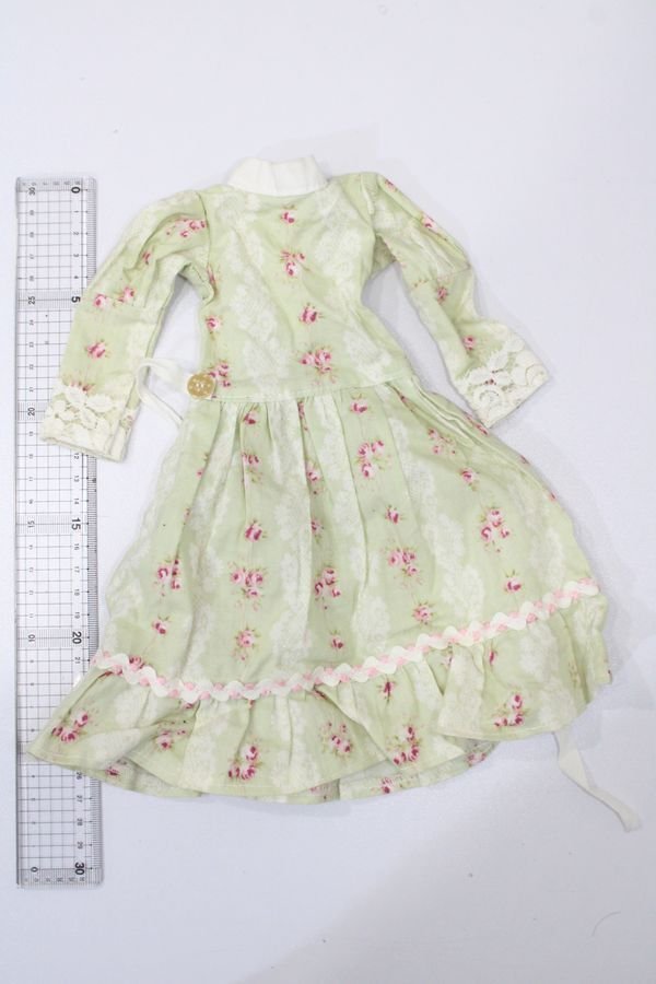 画像5: MDD/OF:花柄ワンピース S-25-03-16-305-GN-ZS (5)