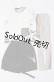 画像: SD13BOY/OF:sporty casual Boy white:ENDLESS製 S-25-06-15-461-GN-ZS