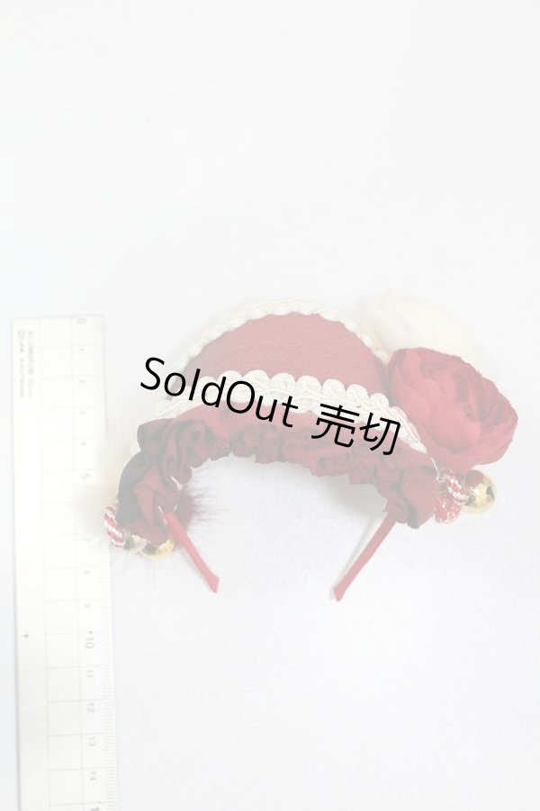 画像4: SD/OF:宝来鈴の軽やかな音色のお花カチューシャ:angeldear様製 S-25-11-02-387-GN-ZS (4)