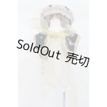 画像: 60cmドール/OF:ベレー帽+つけ襟セット:angeldear様製 S-25-11-02-311-GN-ZS