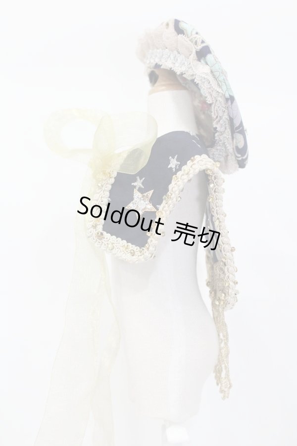 画像2: 60cmドール/OF:ベレー帽+つけ襟セット:angeldear様製 S-25-11-02-311-GN-ZS (2)