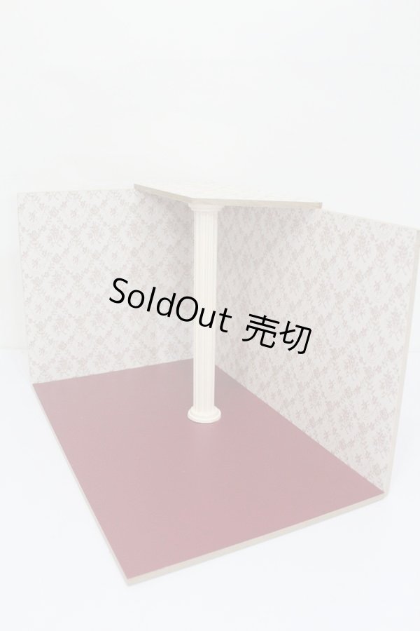 画像2: 1/12ドール/ドールハウス:柱のあるお部屋 S-26-02-08-514-GN-ZS (2)