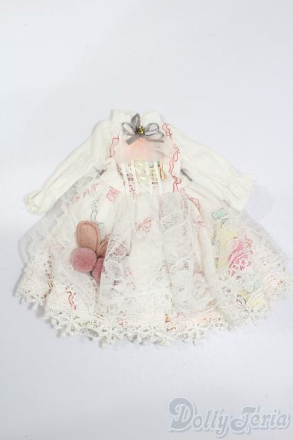 画像1: 幼SD/OF:レースドレス S-25-01-12-356-GN-ZS (1)
