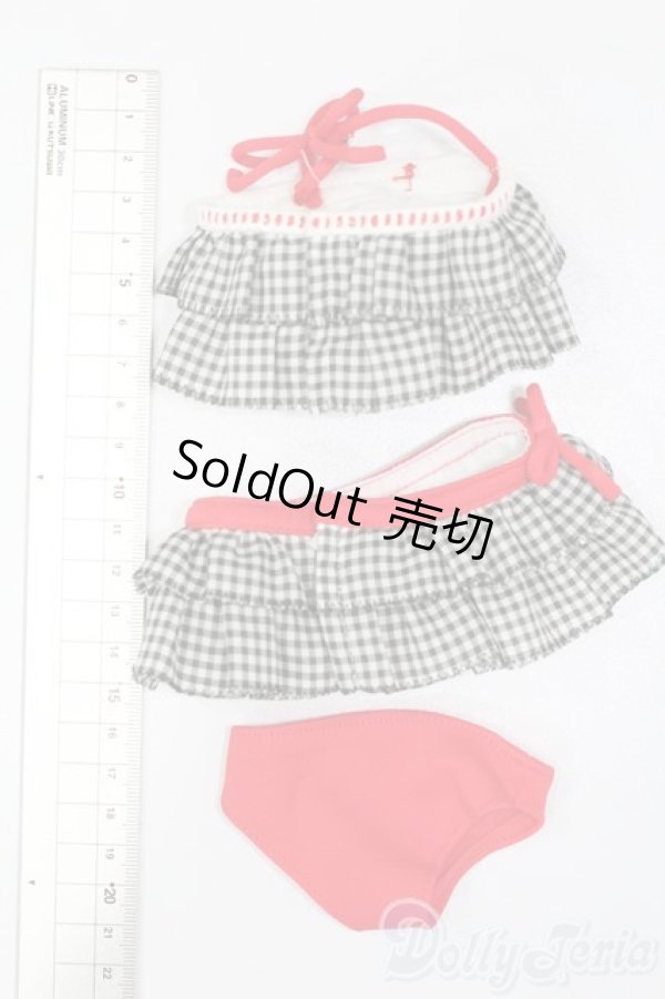 画像6: azone/OF:45ギンガムチェックフリル S-25-11-02-335-GN-ZS (6)