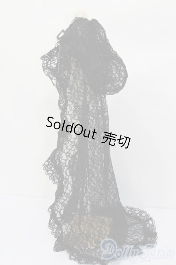 画像2: 60cmドール/OF:レースマント S-25-11-02-419-GN-ZS (2)