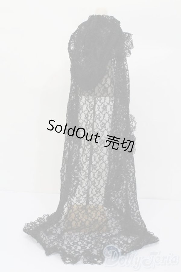 画像3: 60cmドール/OF:レースマント S-25-11-02-419-GN-ZS (3)