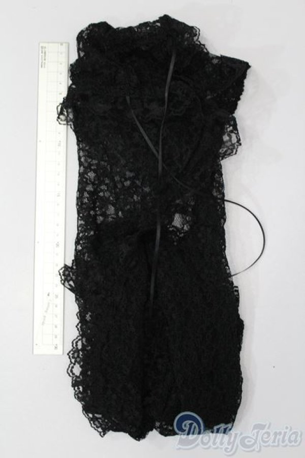 画像5: 60cmドール/OF:レースマント S-25-11-02-419-GN-ZS (5)