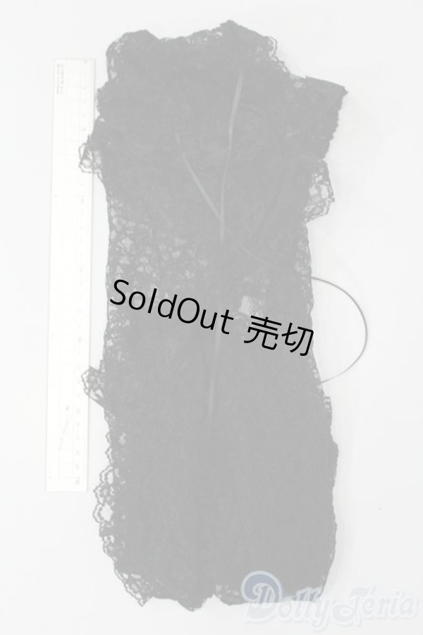 画像5: 60cmドール/OF:レースマント S-25-11-02-419-GN-ZS (5)