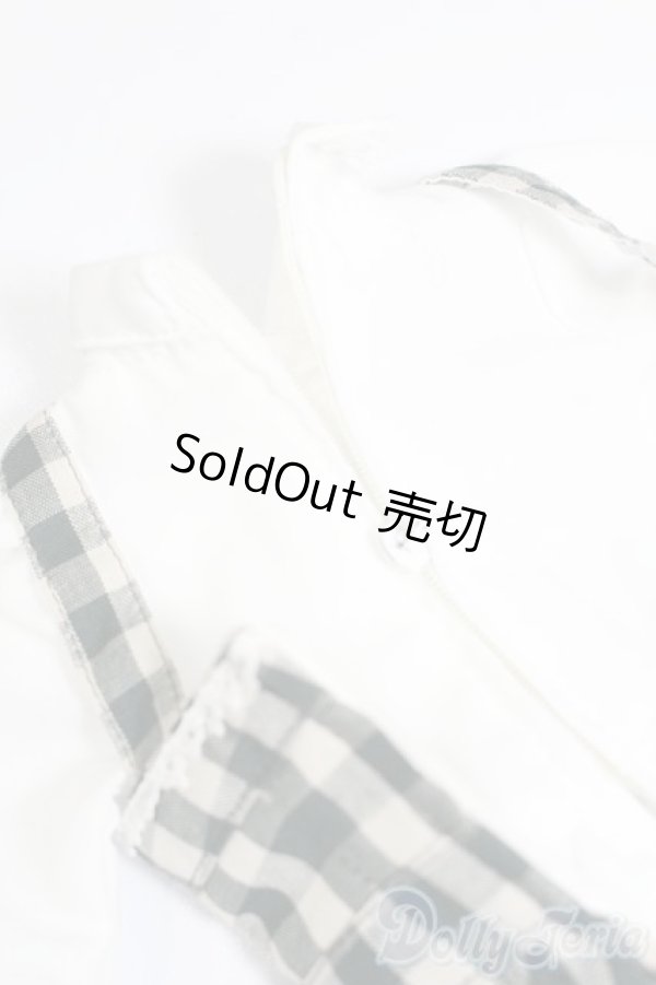 画像4: azone/OF:45陽だまりのふんわりチェックジャンスカset S-25-11-02-381-GN-ZS (4)