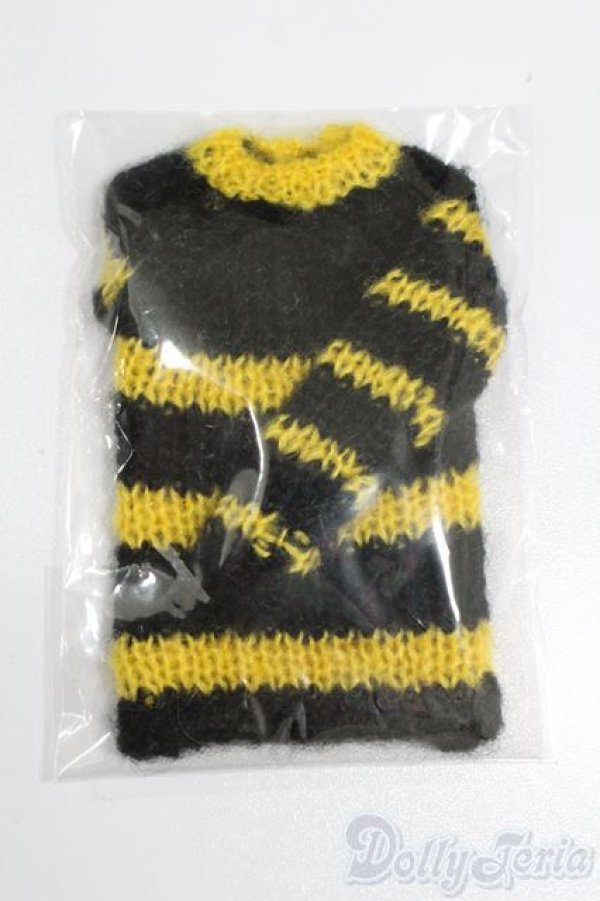 画像1: momoko/OF:寅ボーダーニット S-25-06-29-522-GN-ZS (1)