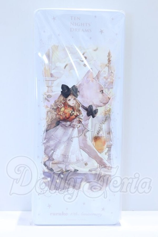 画像1: ruruko/Ten Nights’ Dreamsスチール缶ケース S-26-07-12-007-GN-ZS (1)