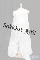 画像: SD/OF:ホワイトシフォンガウン S-25-11-23-278-GN-ZS