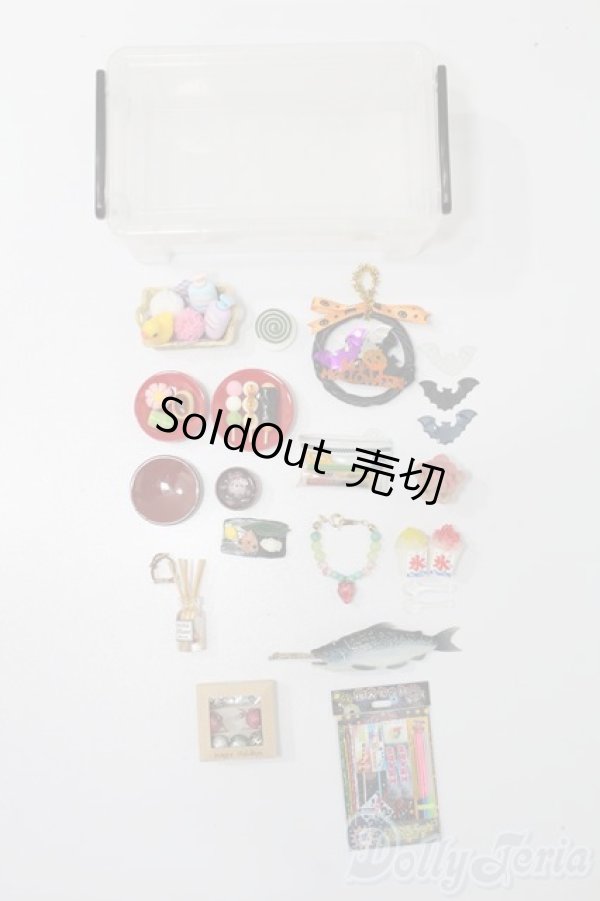 画像1: 1/12〜1/6ドール/ミニチュア S-24-11-24-018-GN-ZS (1)