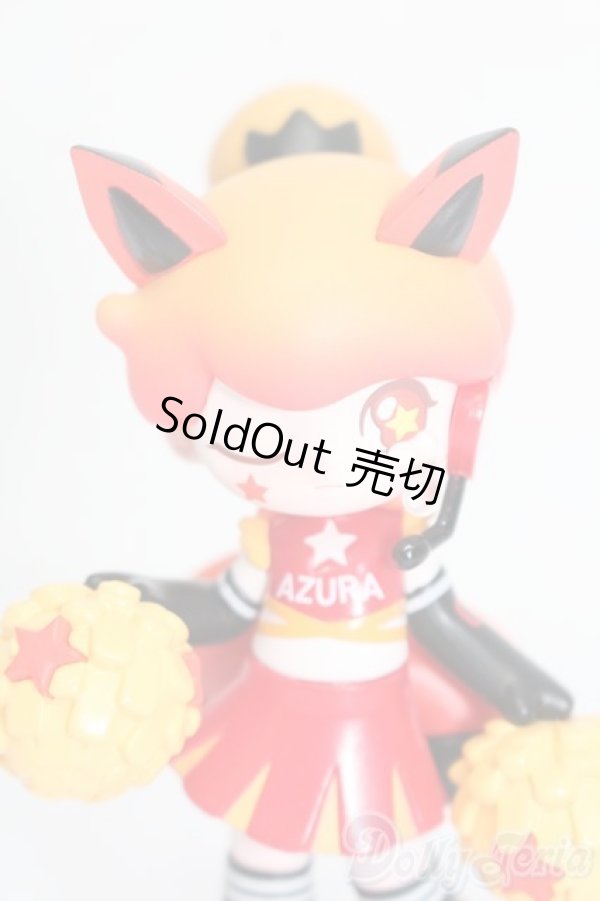 画像1: POPMART×AZURA ANIMAL FIGHTING MATCH SERIES Fox Cheerleader S-25-03-09-385-GN-ZS (1)