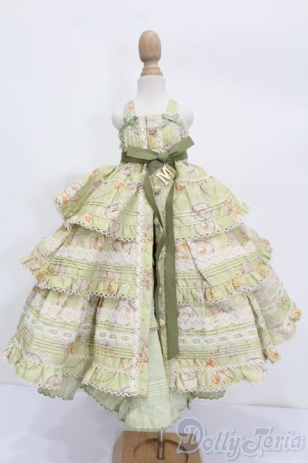 画像1: SDM＆MSD/OF:afternoon tea ワンピース ピンタックスカートセット melody.c様 S-25-05-11-044-GN-ZS (1)