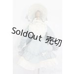画像: MSD＆SDM/OF:Frill bonnet dress set(Indi blue):Nine9 Style製 S-25-07-06-462-GN-ZS