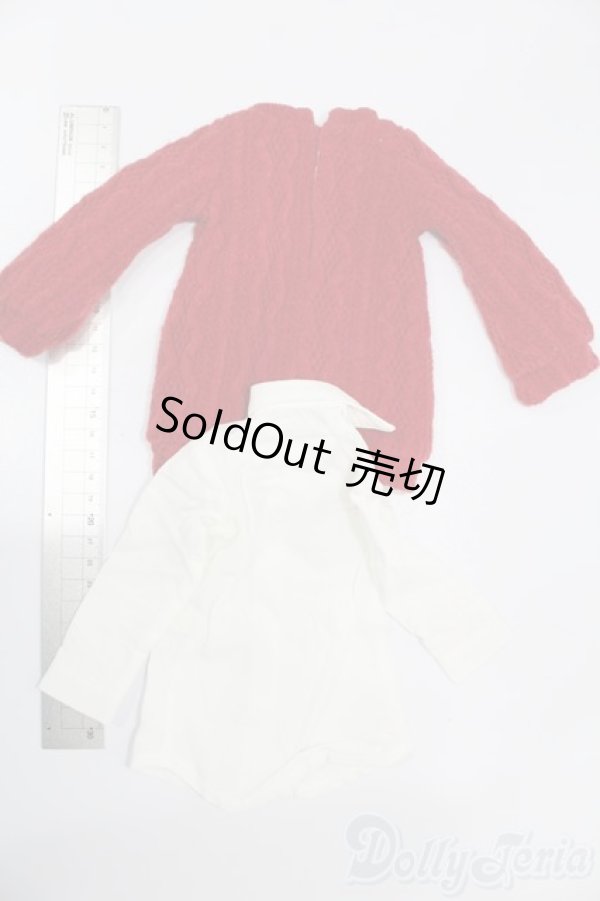 画像2: SD/OF:セーターワンピセット（ボルドー）・ミニ S-25-11-23-274-GN-ZS (2)