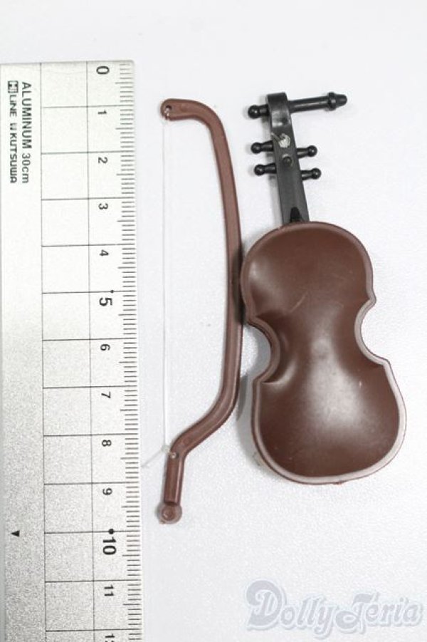画像2: ミニチュア/楽器 バイオリン S-25-07-27-275-GN-ZS (2)
