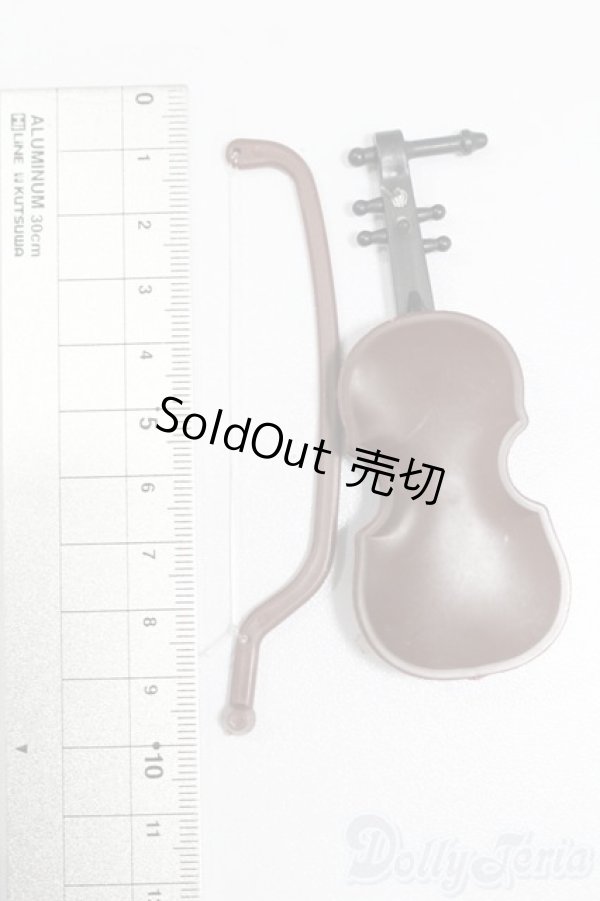 画像2: ミニチュア/楽器 バイオリン S-25-07-27-275-GN-ZS (2)