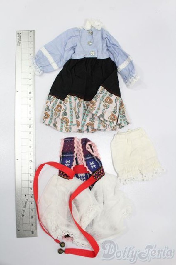 画像2: 30cmドールサイズ/OF:衣装セット S-25-10-26-346-GN-ZS (2)
