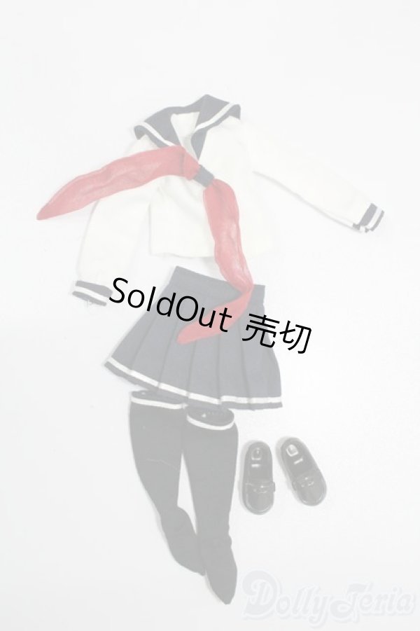 画像1: 尾櫃制服計画/OF:関谷宥 デフォルトセーラー衣装 S-25-06-01-061-GN-ZS (1)