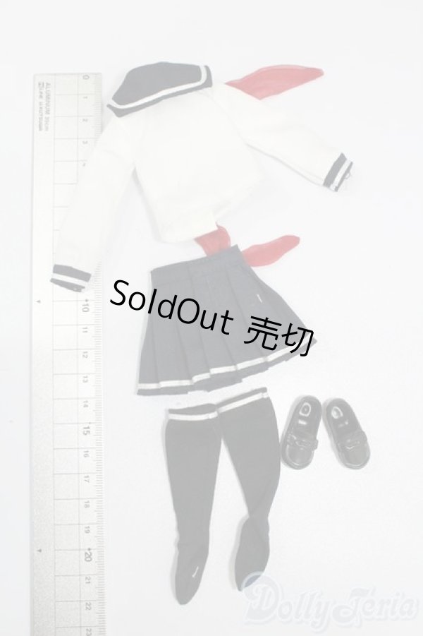 画像2: 尾櫃制服計画/OF:関谷宥 デフォルトセーラー衣装 S-25-06-01-061-GN-ZS (2)