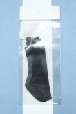 画像2: 【新宿マルイアネックス店 店頭販売商品】SDM＆MSD/OF:靴下留め付きソックス(黒) 2100140000020194-ZM (2)