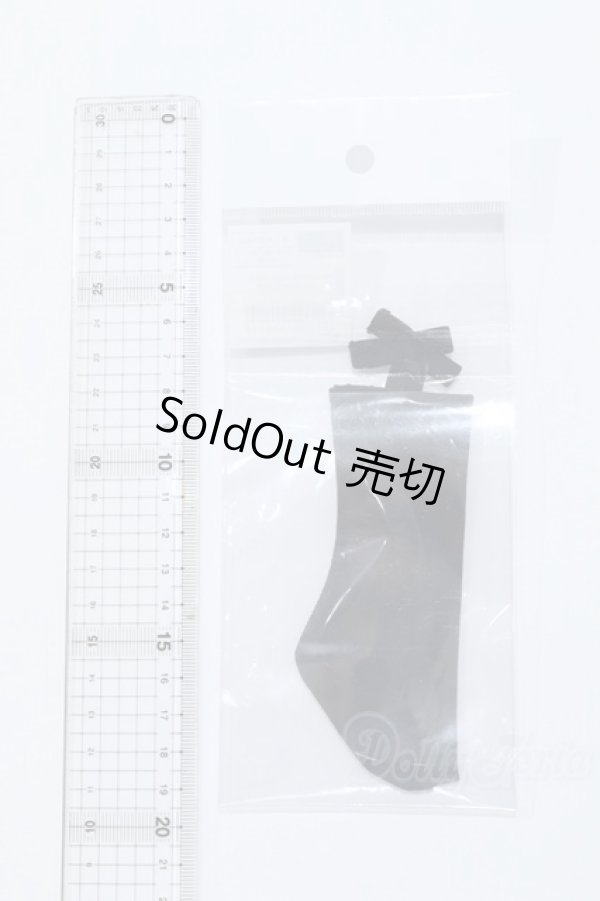 画像2: SDM＆MSD/OF:靴下留め付きソックス(黒) S-26-01-11-043-GN-ZS (2)