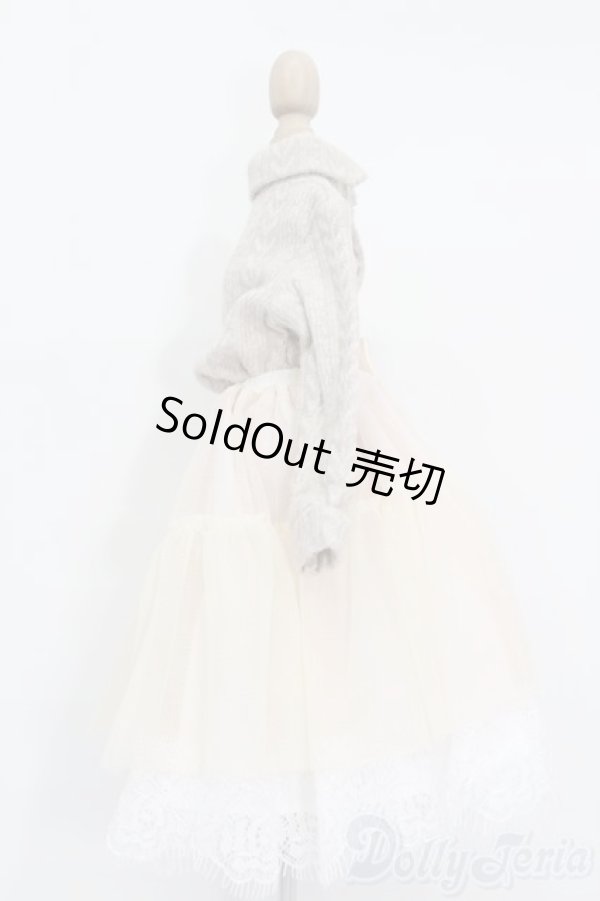 画像2: SDM＆MSD/OF:プラリネレーススカートセット・ミニ S-25-11-09-422-GN-ZS (2)