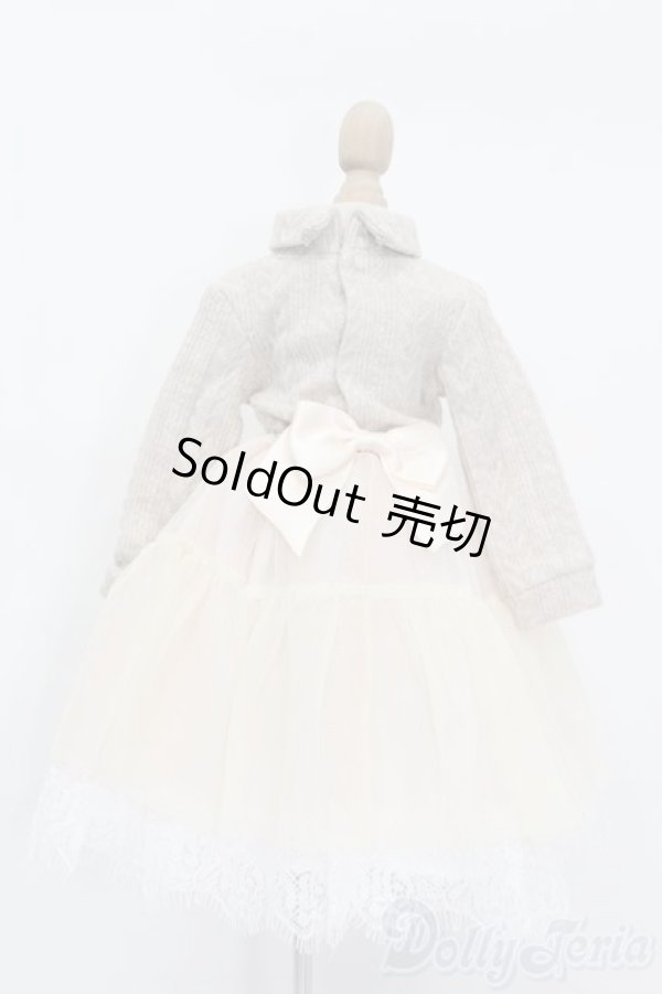 画像3: SDM＆MSD/OF:プラリネレーススカートセット・ミニ S-25-11-09-422-GN-ZS (3)