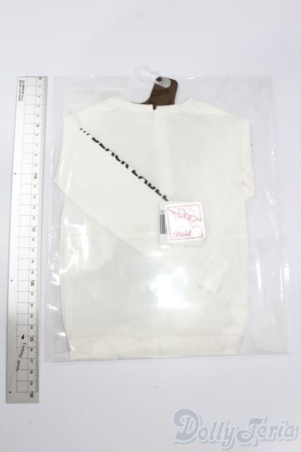 画像2: SDGrB＆SD13男の子/OF:マスク＆スリーブロゴロンTee(ホワイト) S-25-06-08-167-GN-ZS (2)