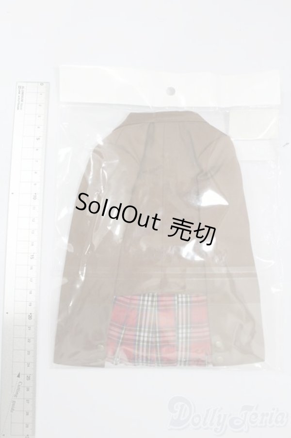 画像2: DD/OF:ブレザー制服セット (ブラウン SS-S胸)  S-25-06-08-178-GN-ZS (2)