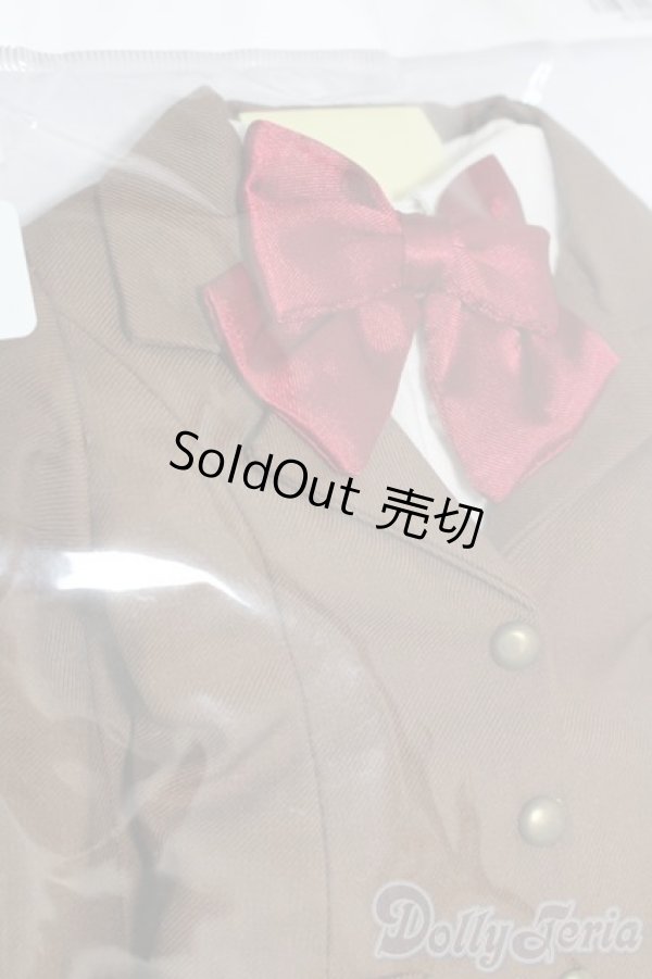 画像3: DD/OF:ブレザー制服セット (ブラウン SS-S胸)  S-25-06-08-178-GN-ZS (3)